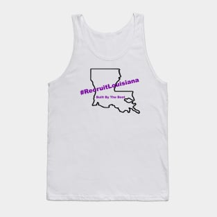 Recruit Louisiana - Built By The Boot Tank Top